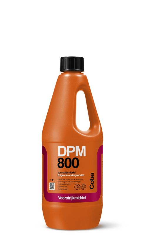 Coba DPM800 voorstrijkmiddel voor alle zuigende ondergronden 1 liter fles