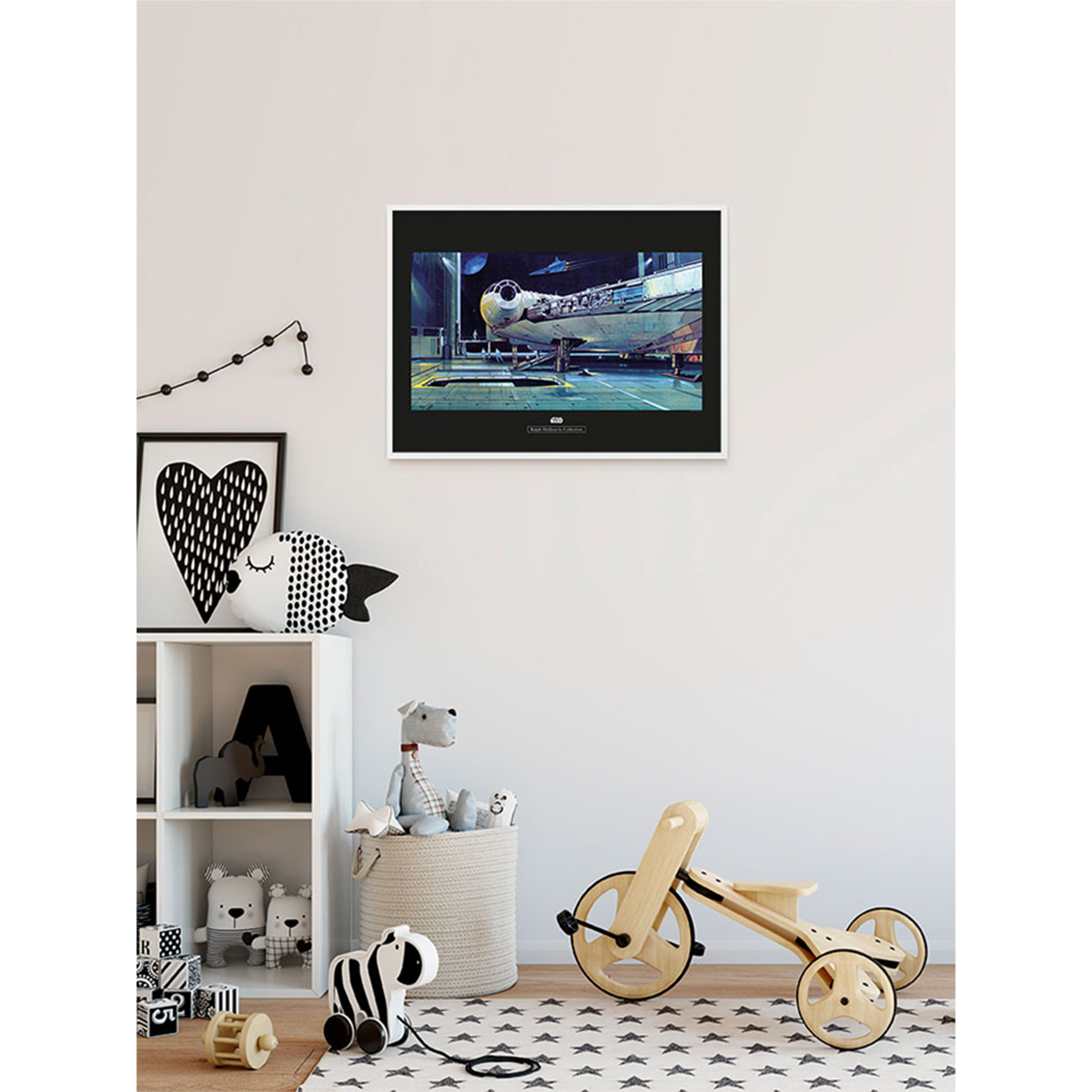 Wandbild STAR WARS CLASSIC RMQ FALCON - 70x50 cm