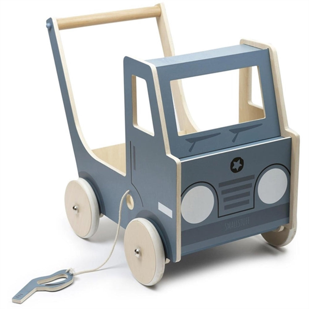 Truck Gåvogn Blue - Smallstuff → Luksusbaby.dk