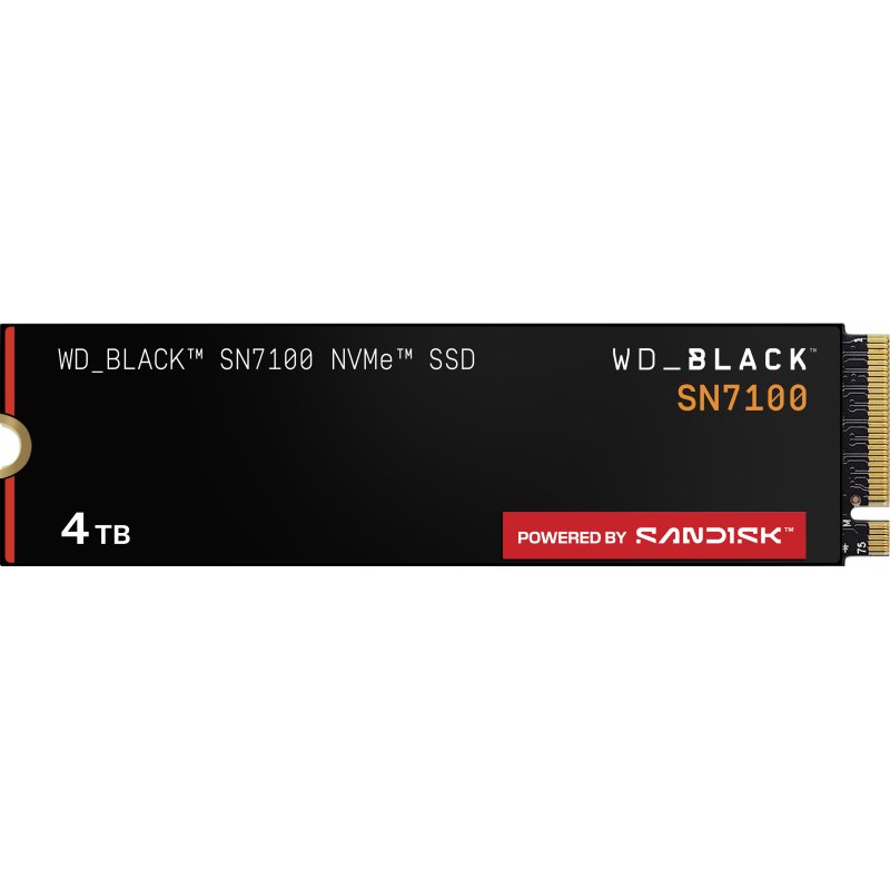 Western Digital Black WD_BLACK SN7100 NVMe 4 To M.2 PCI Express 4.0 3D TLC NAND