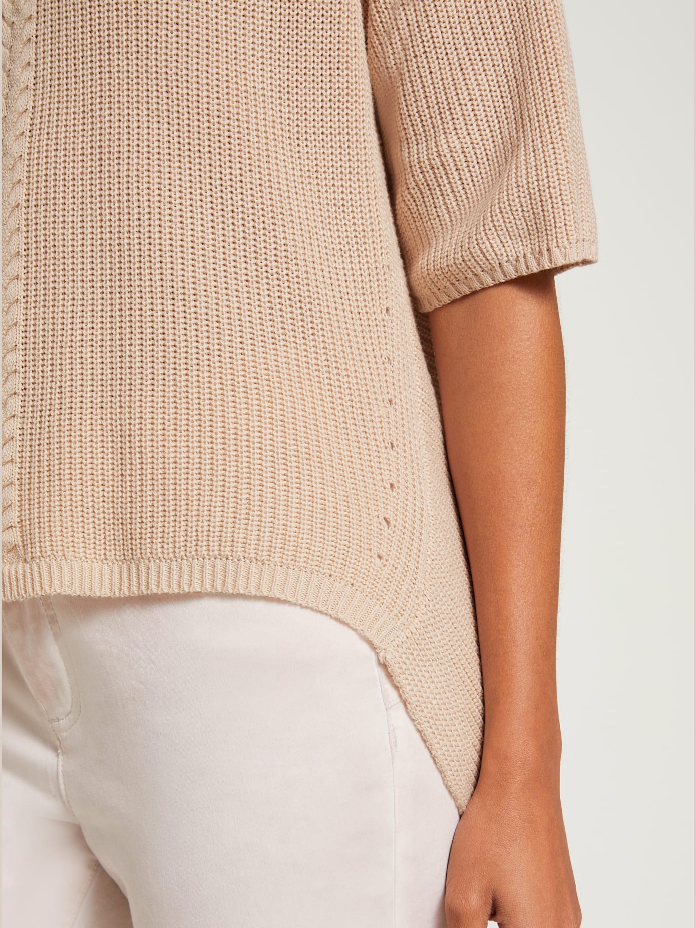 Pull superbe mélange tricoté
