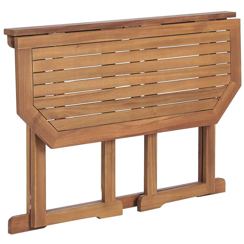 TREIA - Tuinset voor 4 - Lichte houtkleur - Acaciahout