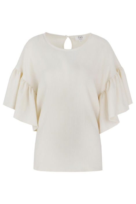 C&S The Label beige dames t-shirt