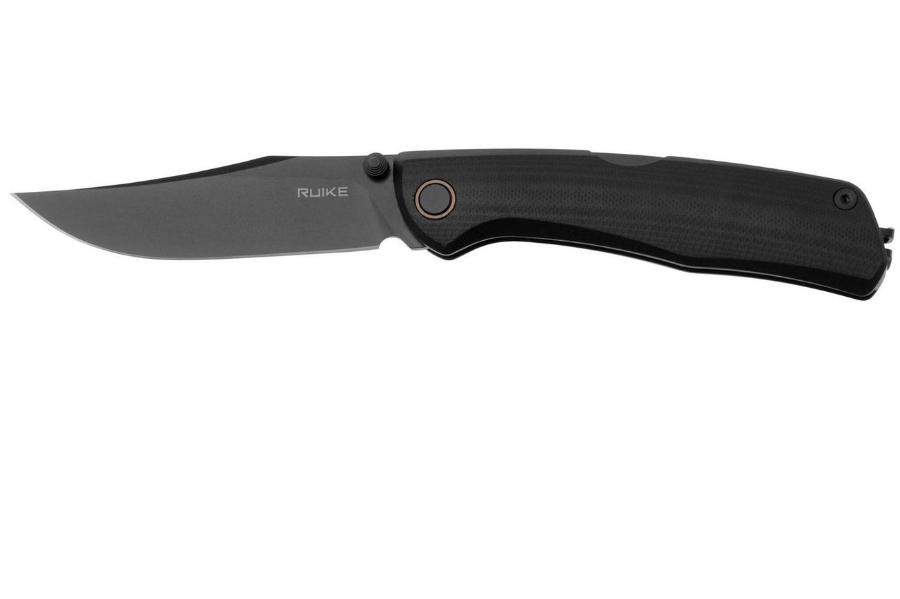 Ruike P882-B Black 12C27N, Black G10, zakmes