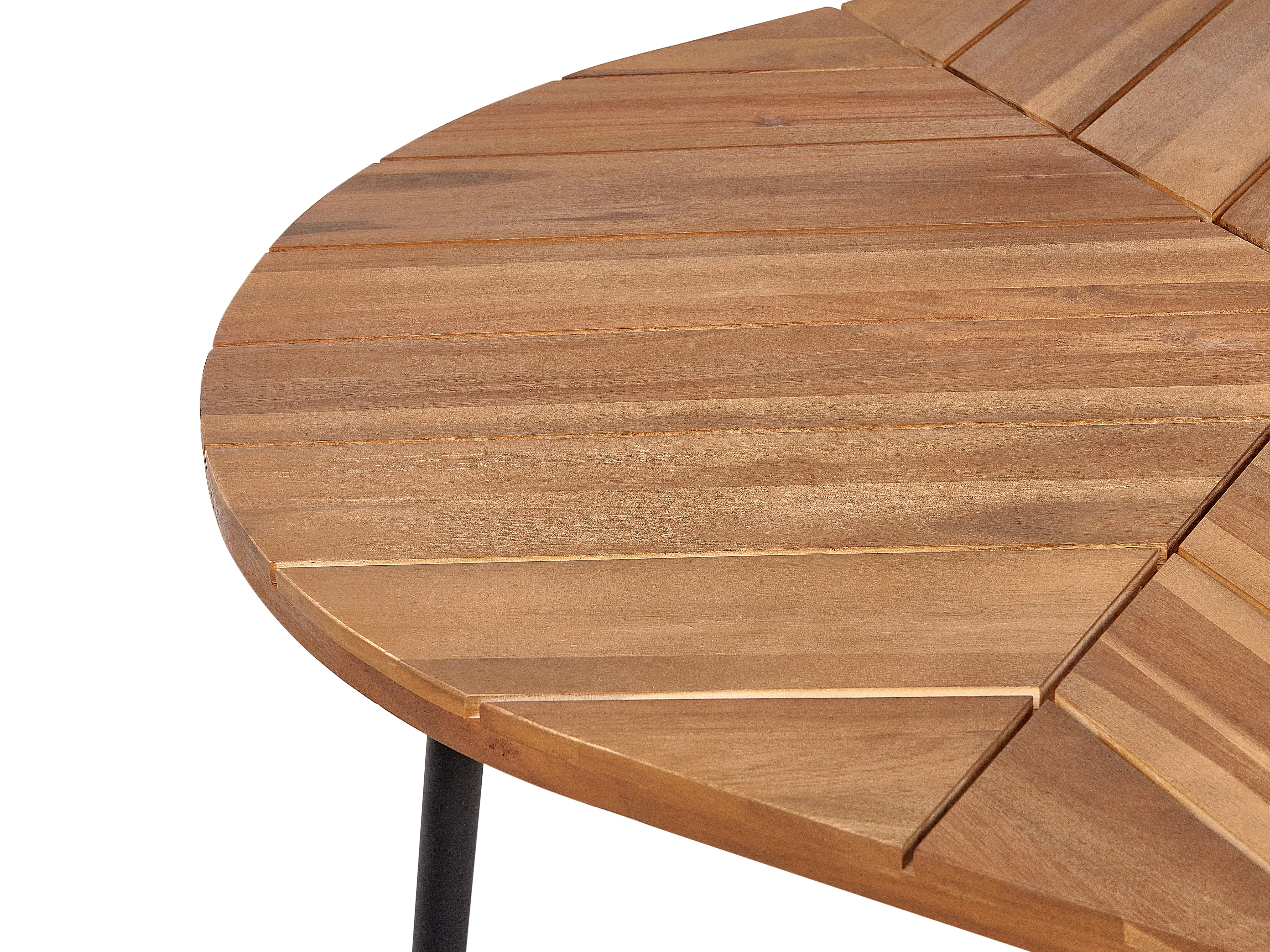 Tuin eettafel VARENNA 106 cm 103 cm Acaciahout Bruin