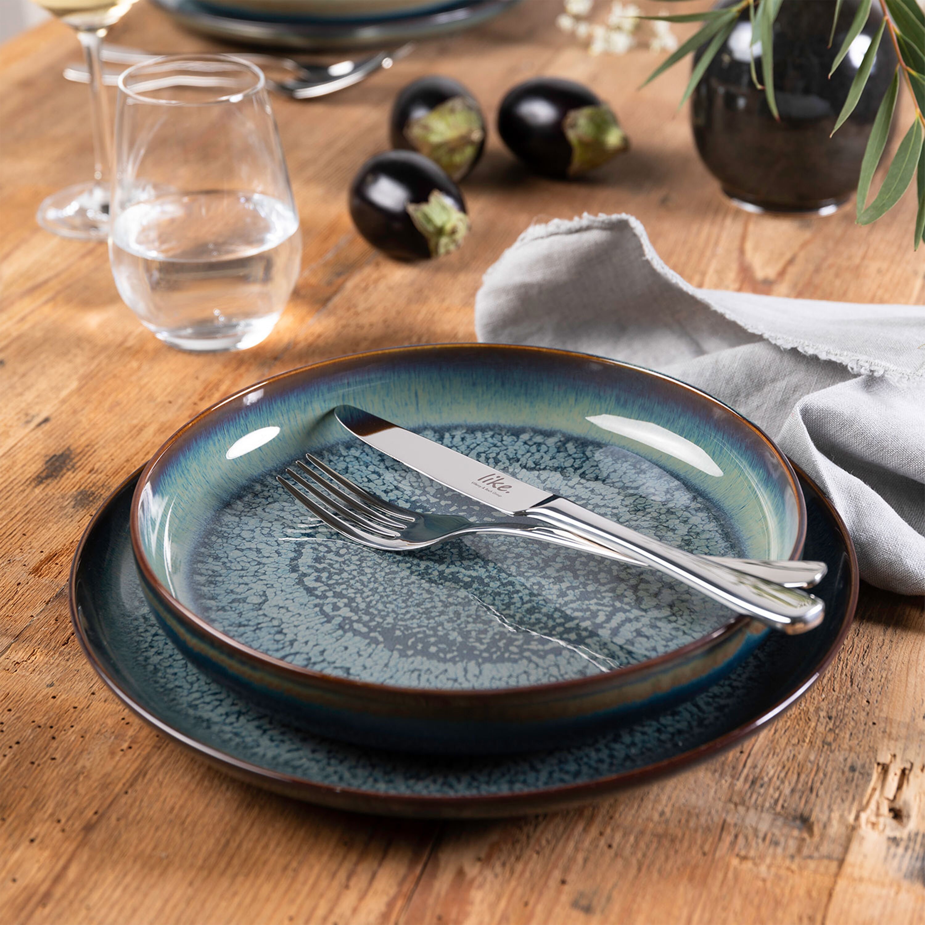 Crafted Soup bowl Green, 8.6'', Premium Porcelain