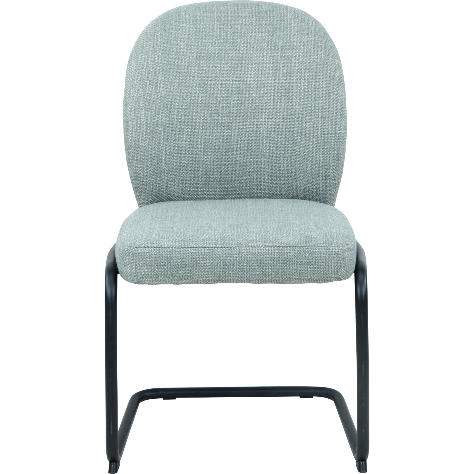 Freischwingerstuhl Karen Stoff mint