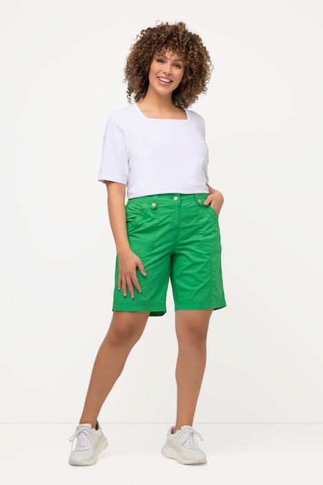 Cargo-Bermuda, Komfortbund, 4-Pocket-Schnitt