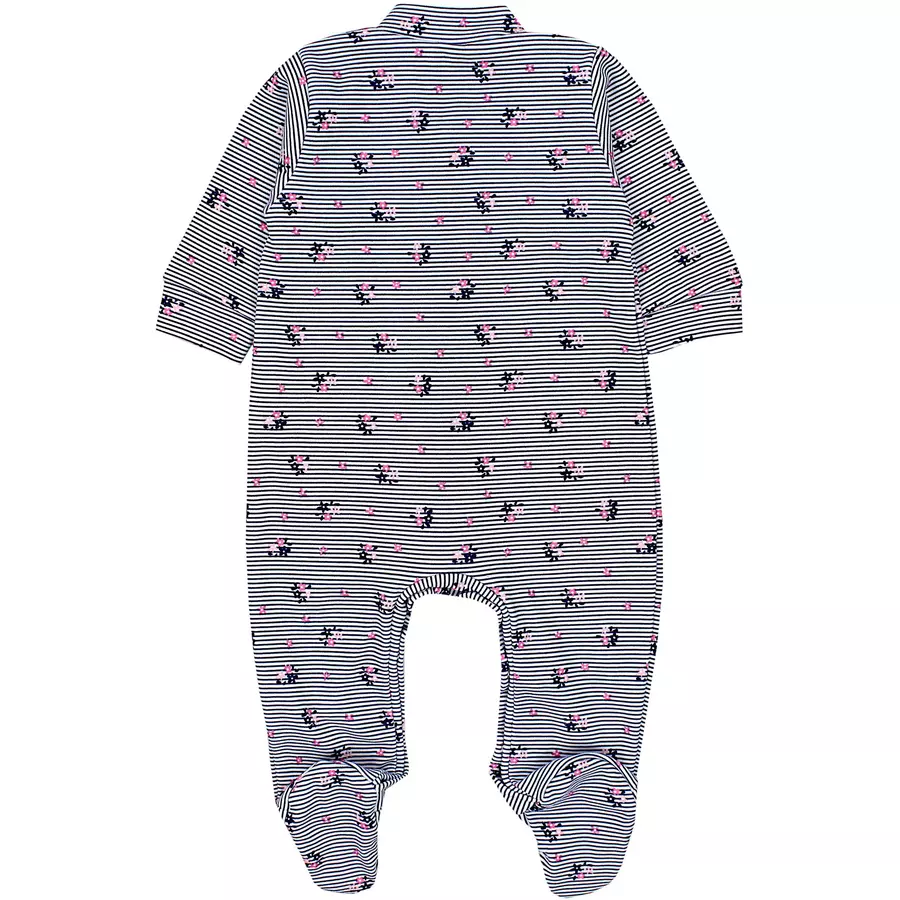 TupTam Baby Mädchen Schlafstrampler mit Fuß 3er Pack lila