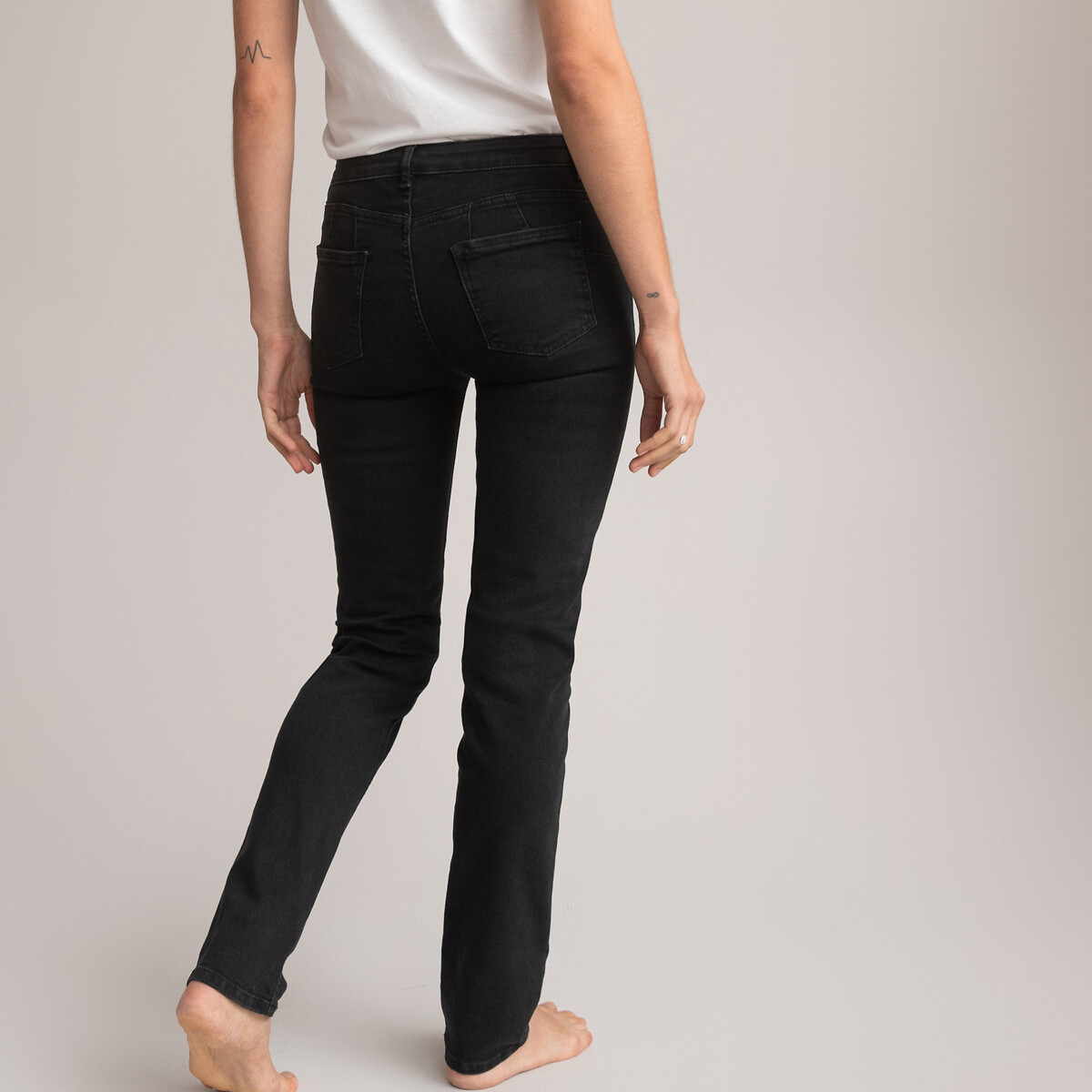 COLEÇÕES LA REDOUTE<br>Jeans Rechte push-up conforto extra