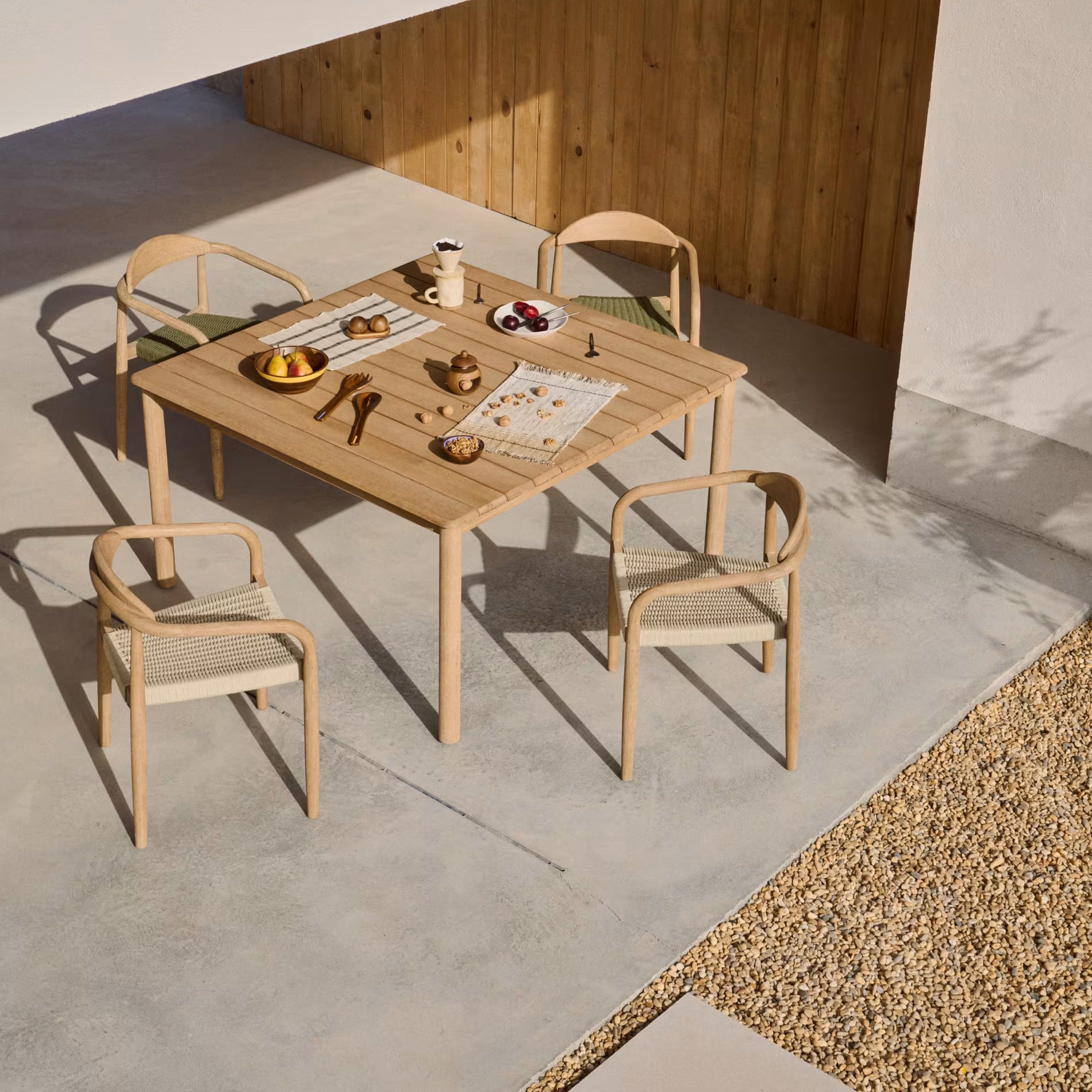 Kave Home Nina Dinerstoel - Ecru