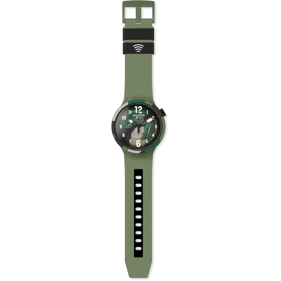 Swatch Big Bold Biosourced Look Right Thru Green Pay!