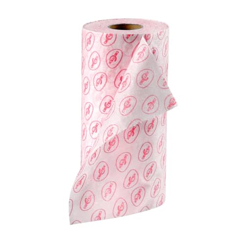 Essuyage microfibre usage unique Disporoll rouge 25 x 33 cm Decitex