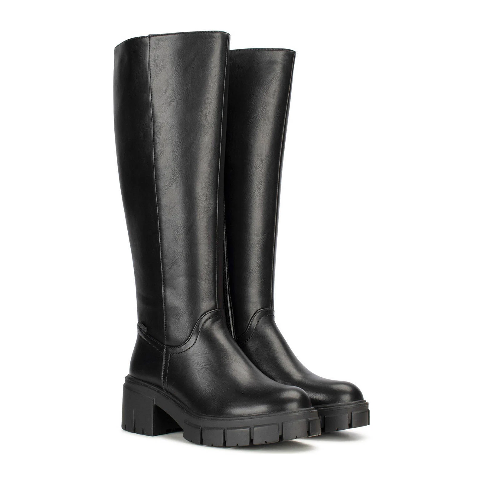 POSH by Poelman Nori  chunky laarzen zwart