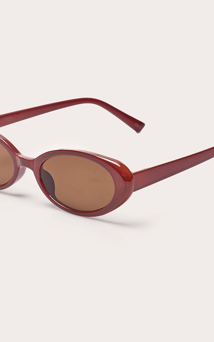 Tortoiseshell Lunettes De Soleil À Monture Fine Carrée Écaille Claire