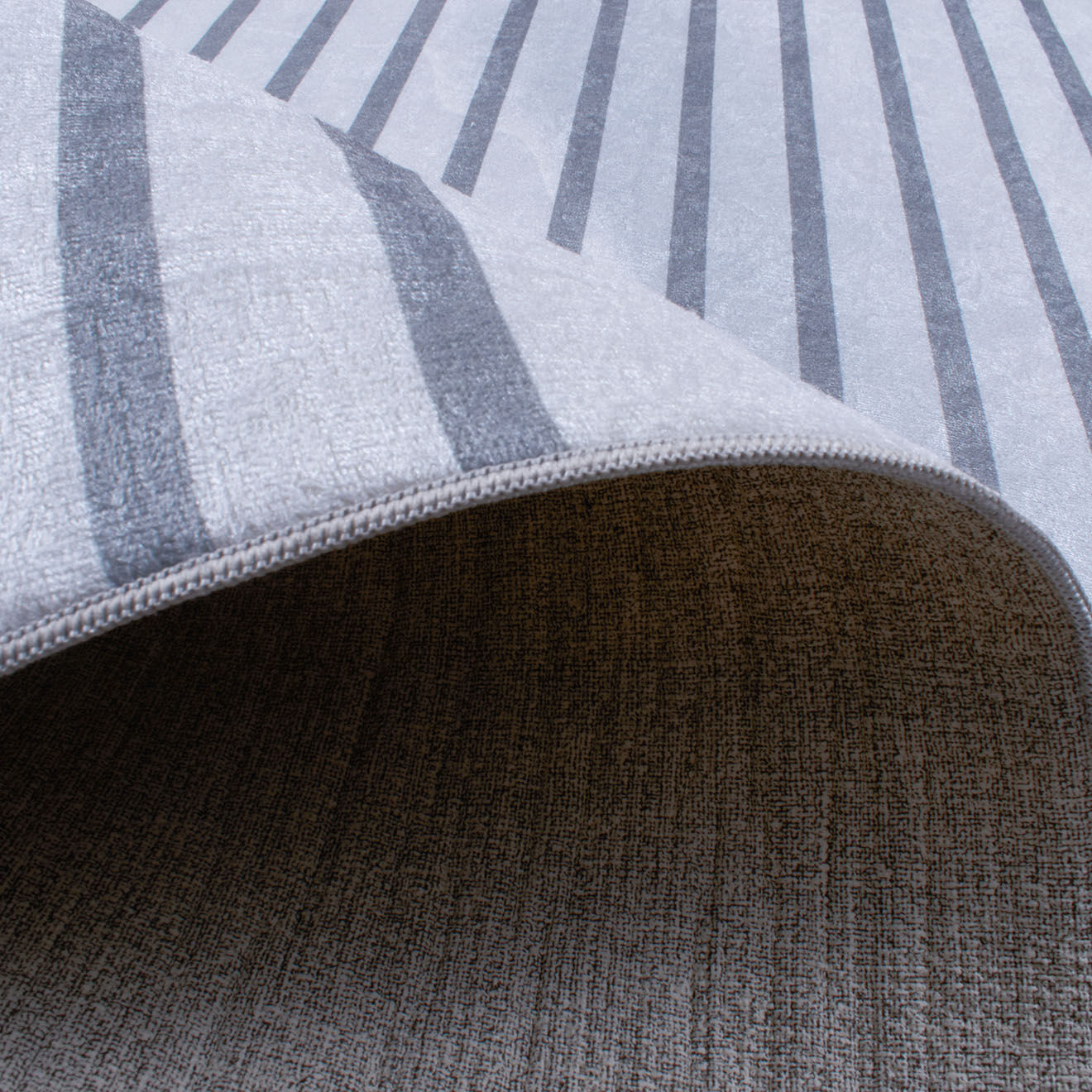 Nazar Rugs Tapis stampa gris - 80x150 cm