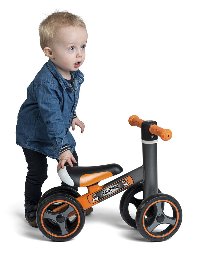 CALIFORNIA CALIF. MY FIRST BIKE ORANG Sort & orange