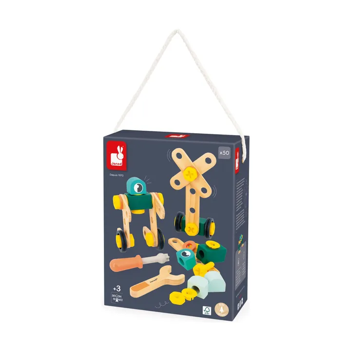 Janod Baril Brico'Kids - 50 pièces