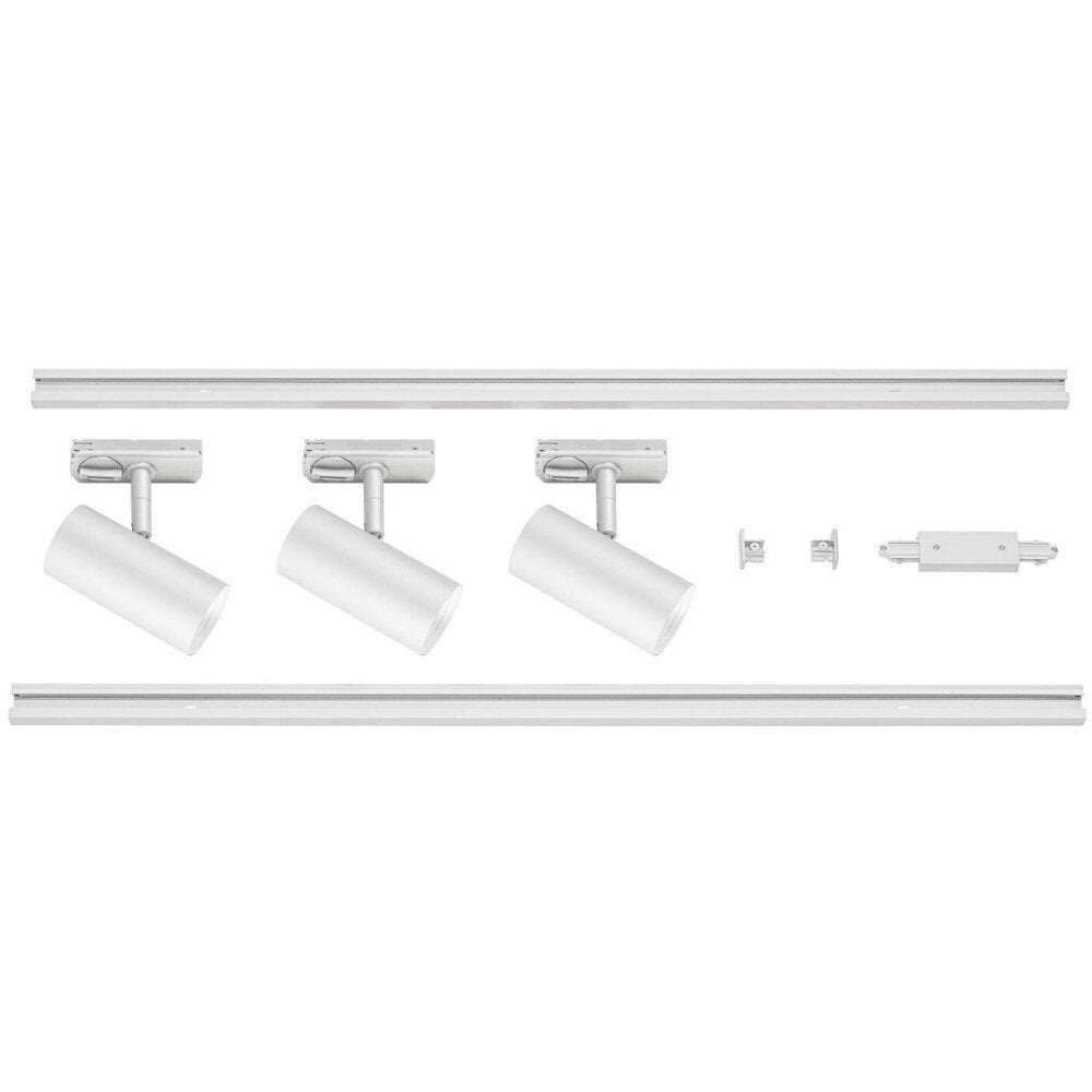 LED-railverlichtingssysteemset Noblo in wit, 3x 19W 2250lm