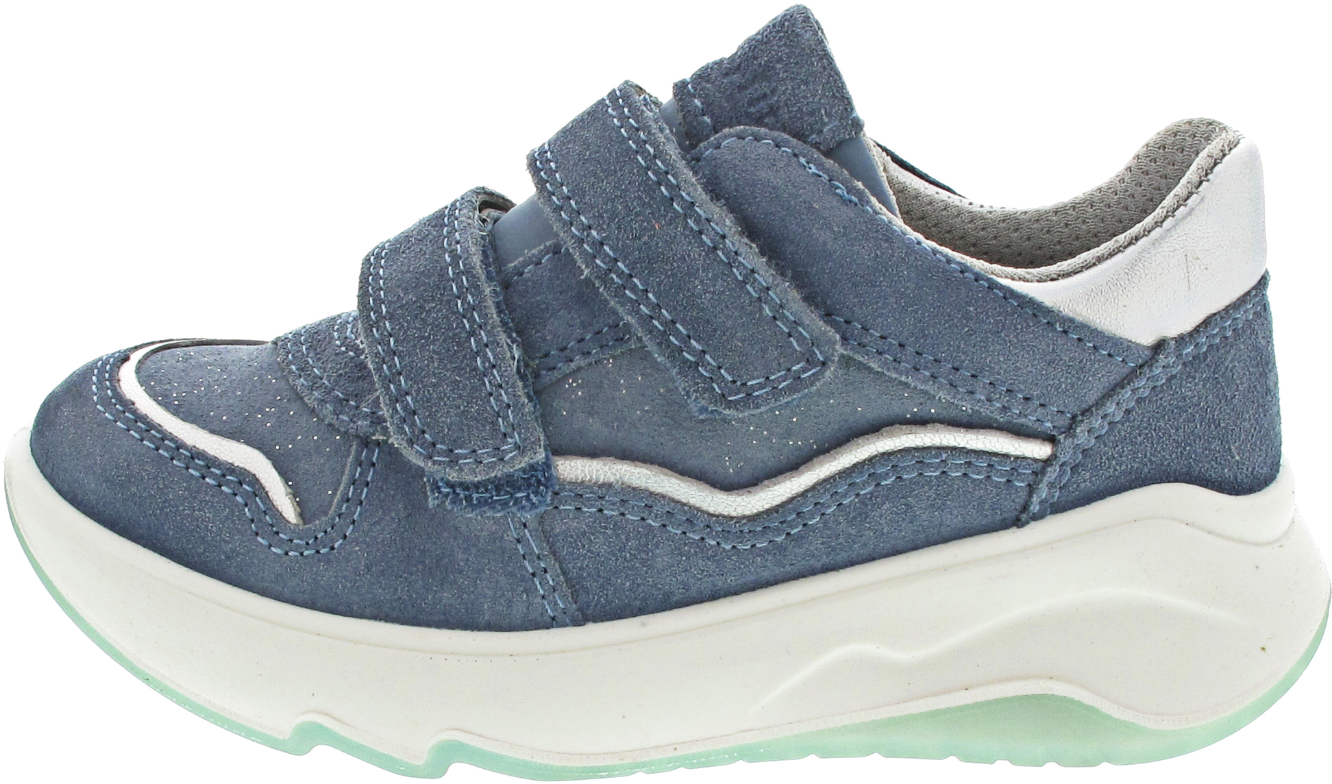 Superfit MELODY Kletthalbschuh blau