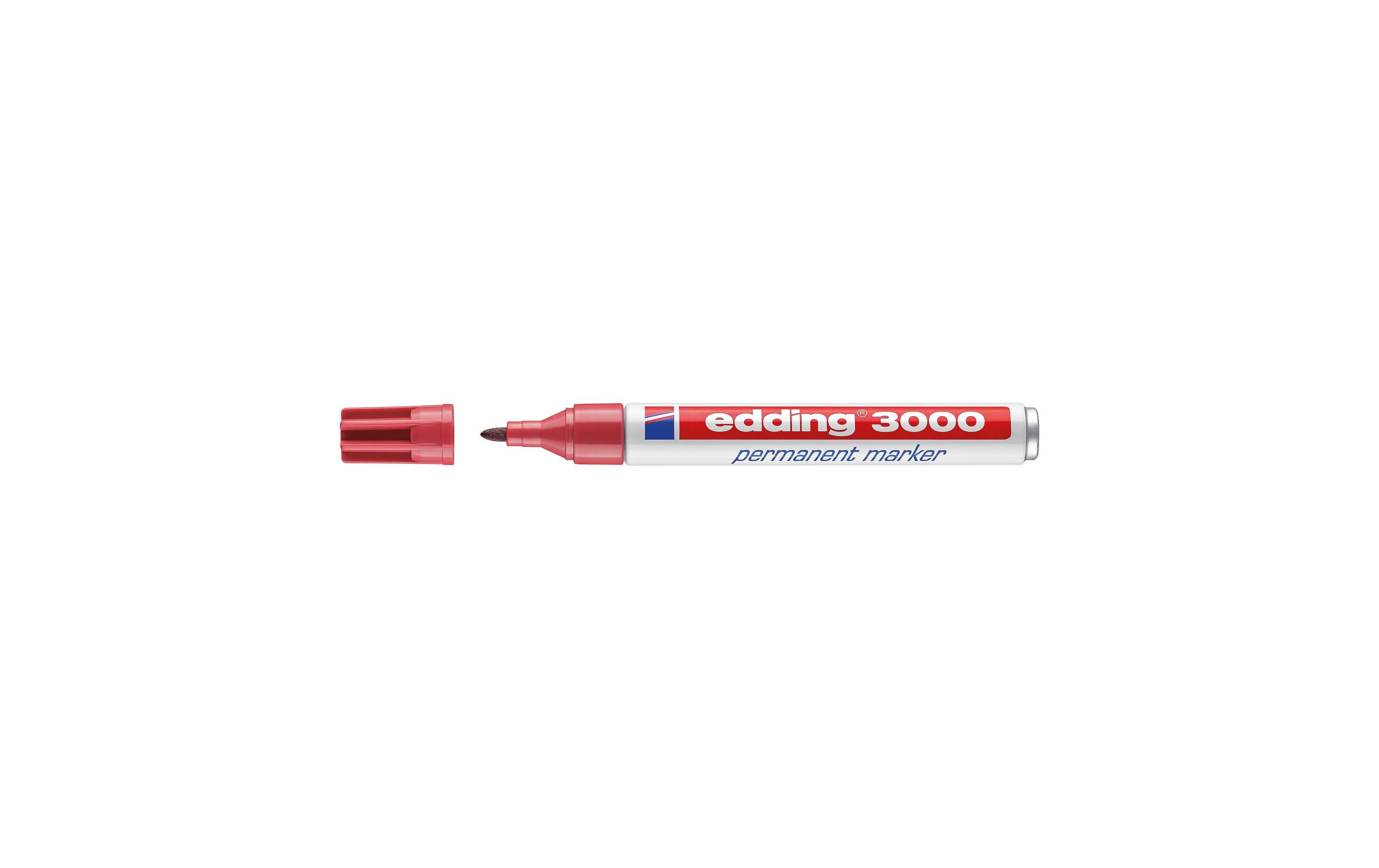 Permanent-Marker 3000 KaminrotPermanentmarker zum Markieren und Beschriften