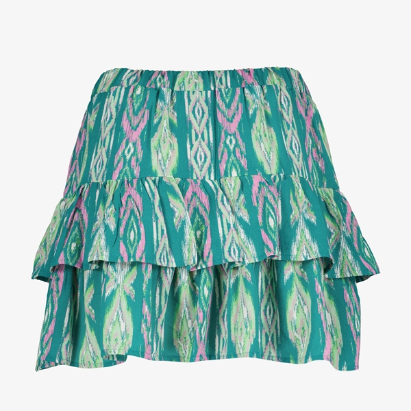 TwoDay dames rok groen met print