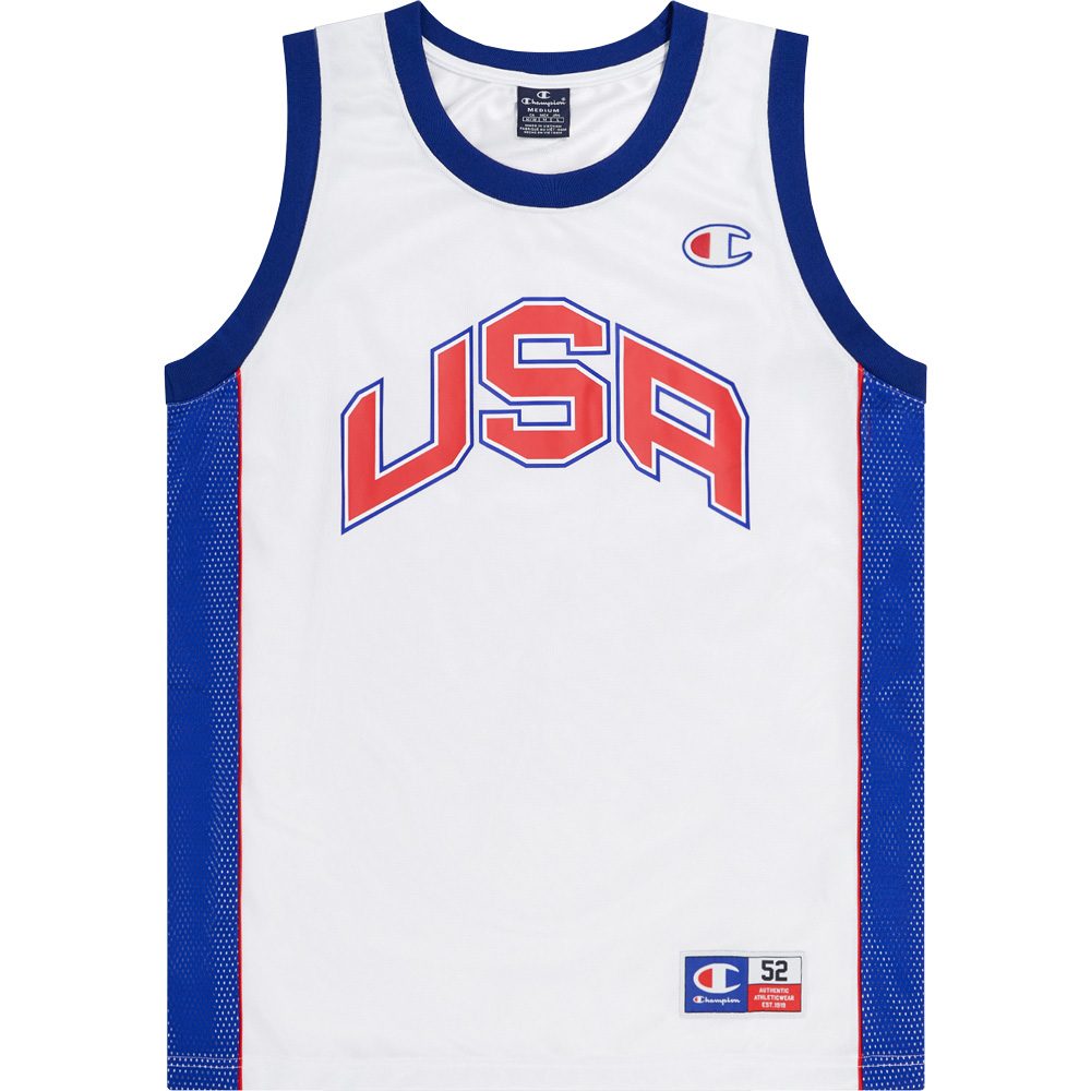 Champion Retro Sport Mesh Tanktop Herren weiß