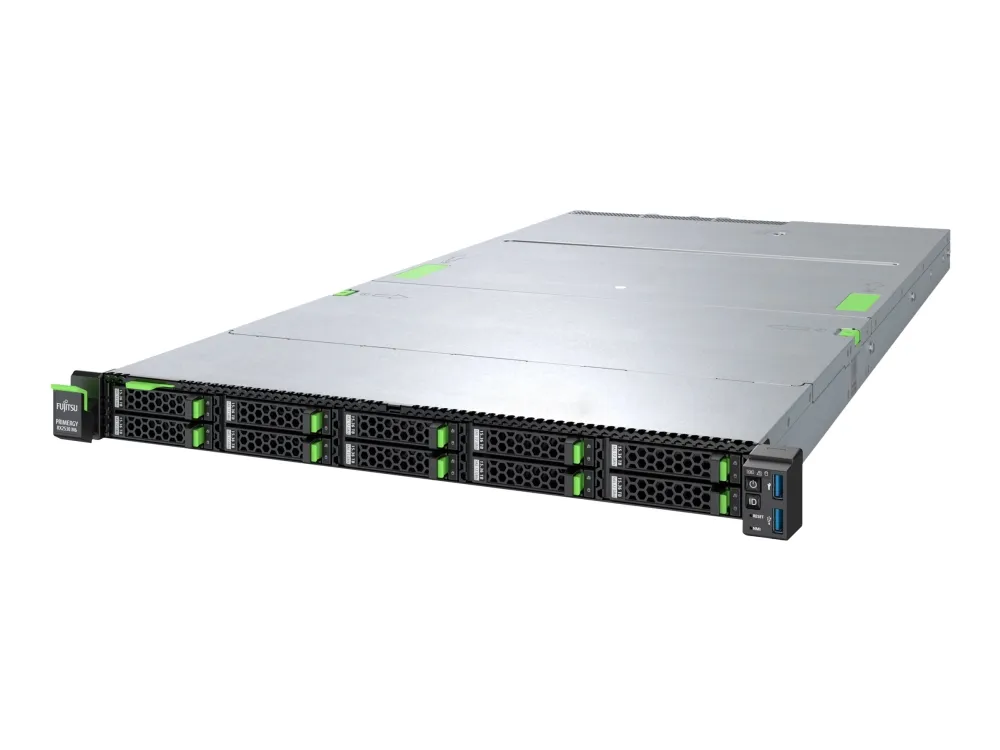Fujitsu PRIMERGY RX2530 M6 - Server - rack-monterbar 1U - 2-vejs - 1 x Xeon Gold 5317 / op til 3.6 GHz - RAM 32 GB - ingen HDD - skærm: ingen - med 3 års 24x7 Fujitsu Support Pack On-Site Service