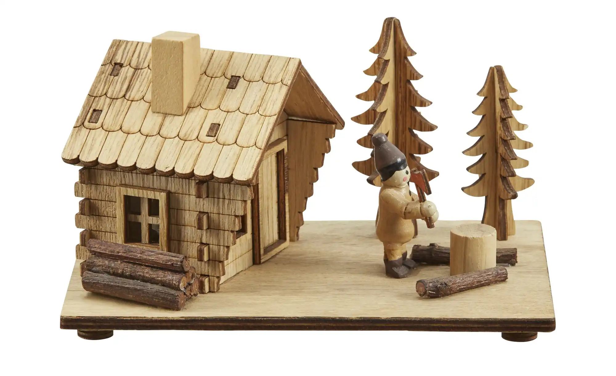 HOME STORY LED Holz Hütte