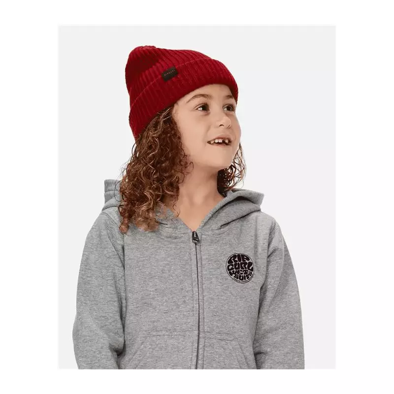 Sweat junior RIPCURL Wetsuit Icon Zip Thru Hood-Boy Grey Marle