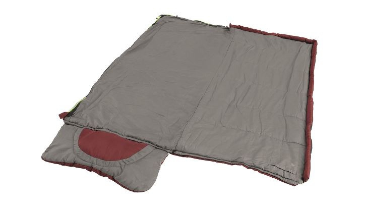 Outwell Contour Junior Schlafsack  170 x 70 cm rot