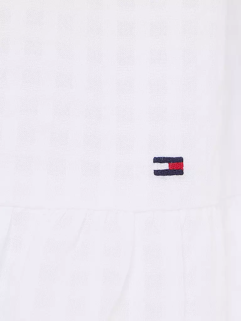 TOMMY HILFIGER Mädchen Minikleid weiss