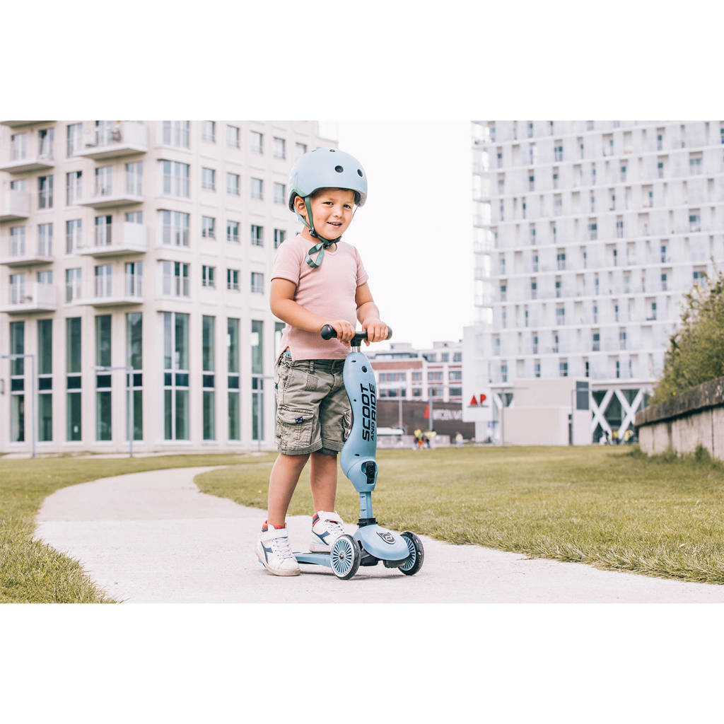 Super mooie scoot en ridestep Highwaykick 1 - Steel