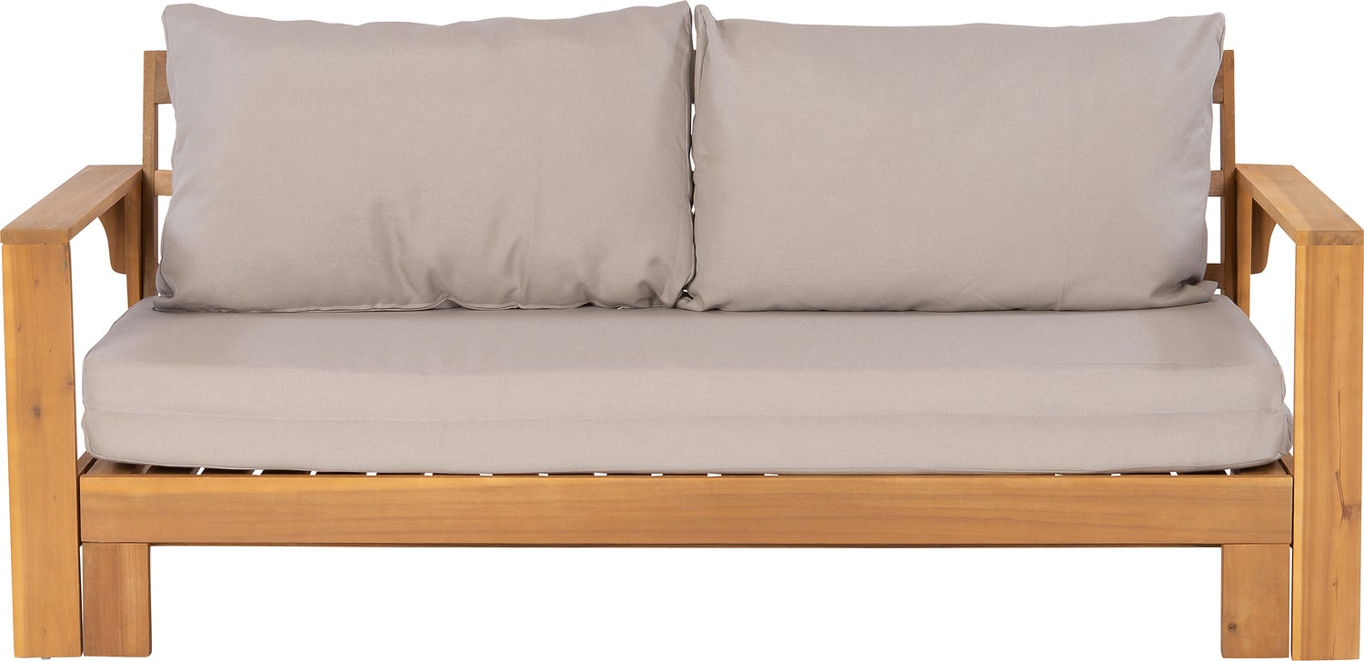 Intratuin 2-zits loungebank Lazy bruin