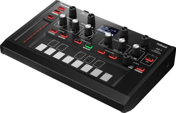 Pioneer TORAIZ AS-1, Analog synthesizer, Kor, Kompression, Forsinkelse, Phaser, Sort, OLED, 267,4 mm, 68,6 mm