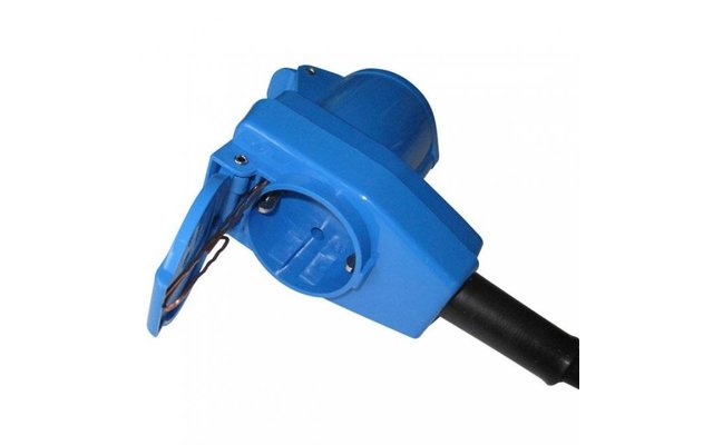 CEE Adapter Winkelkupplung Schutzkontaktstecker