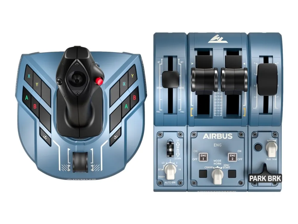 ThrustMaster TCA Captain Pack X Airbus Edition - Joystick og speeder - kablet - for PC, Microsoft Xbox Series S, Microsoft Xbox Series X