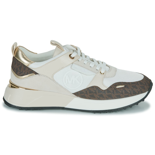 MICHAEL Michael Kors - THEO TRAINER Blanco / Marrón / Oro