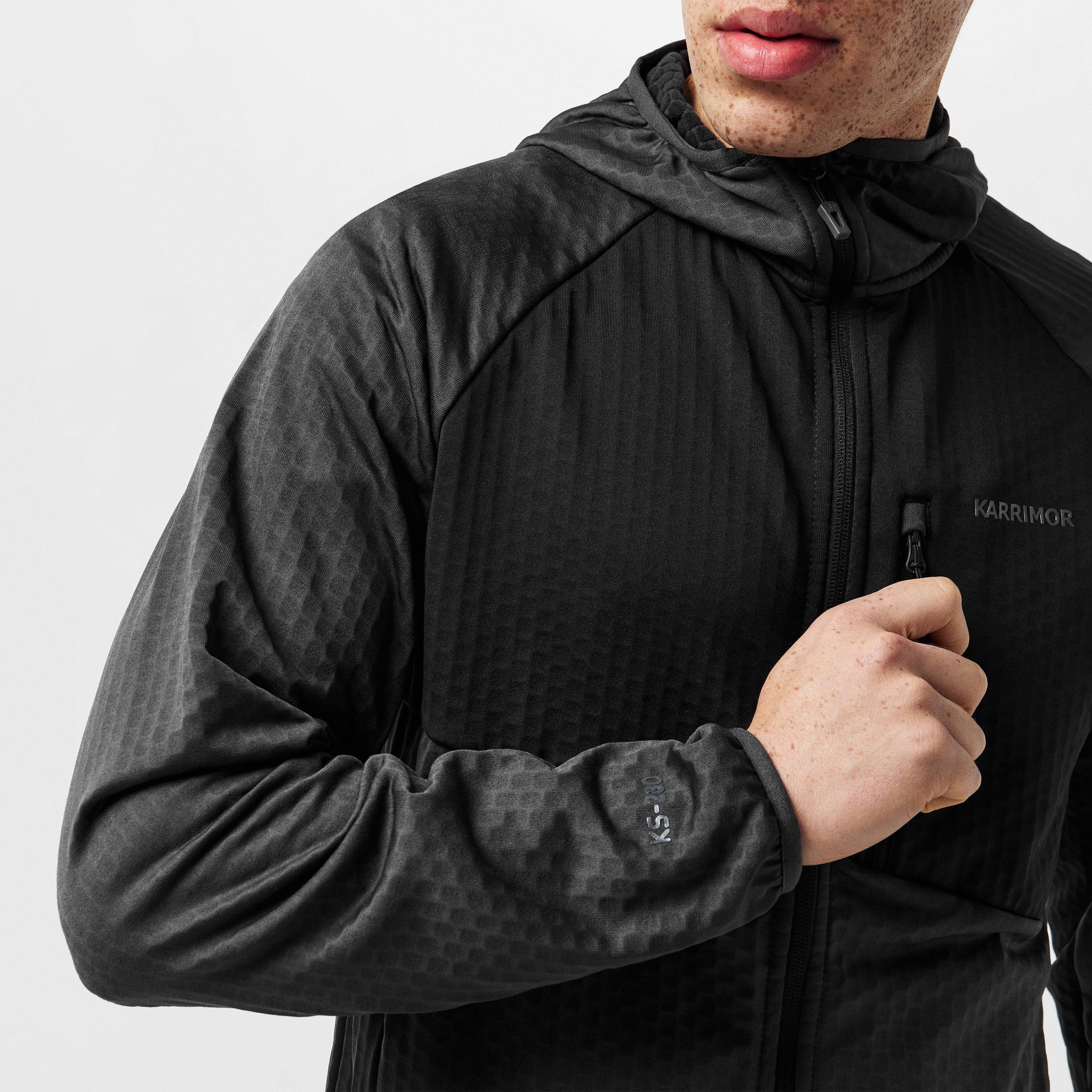 Karrimor Grid Fleece Hood Jacket Mens
