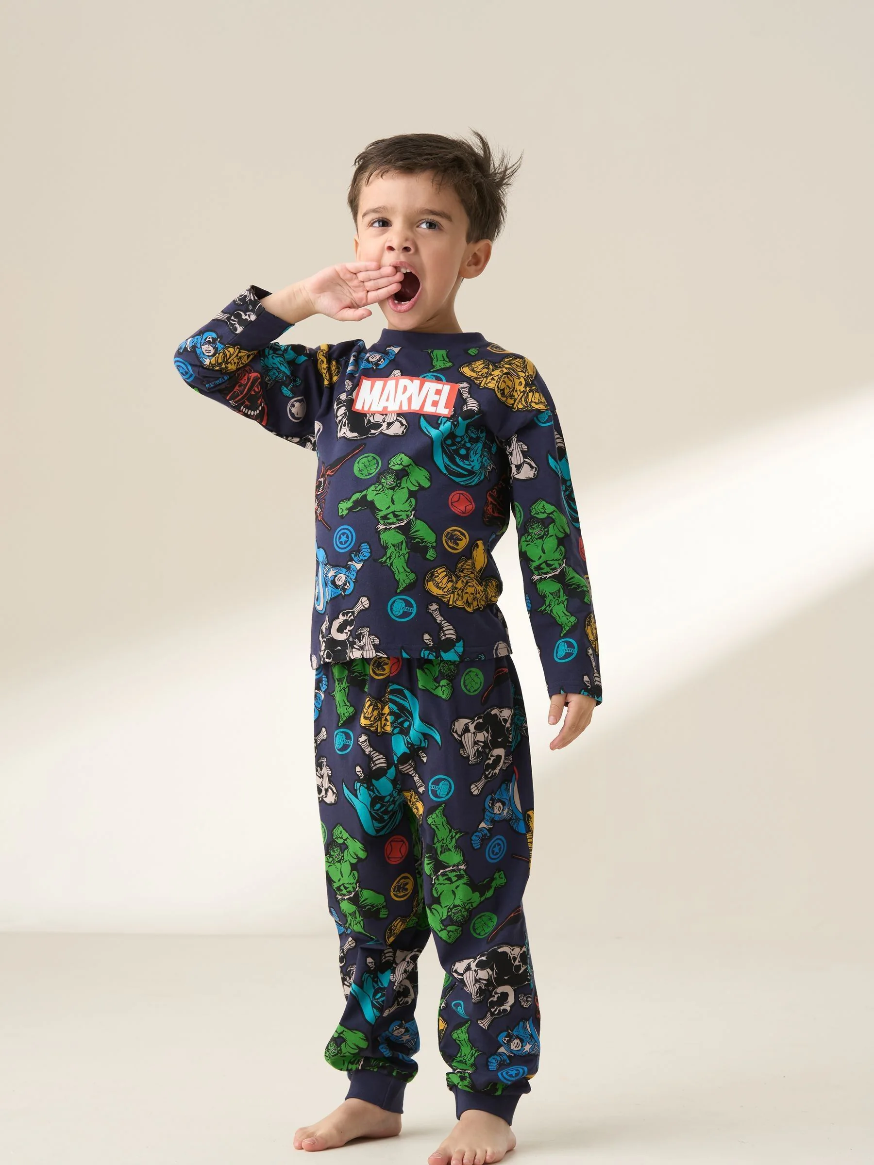 Angel & Rocket Marvel 100% katoenen jersey pyjama's