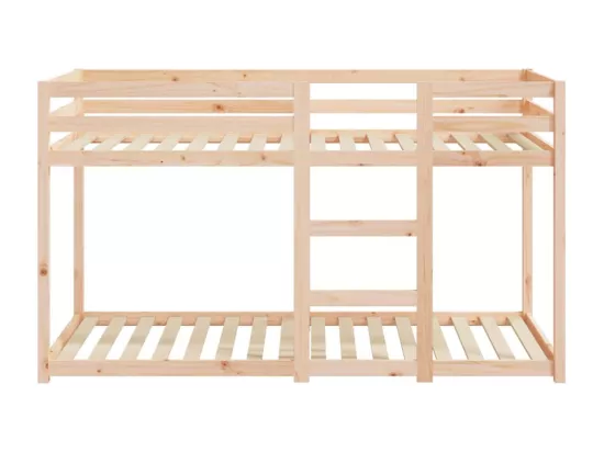 Lit superposé sans matelas 75x190 cm bois de pin massif
