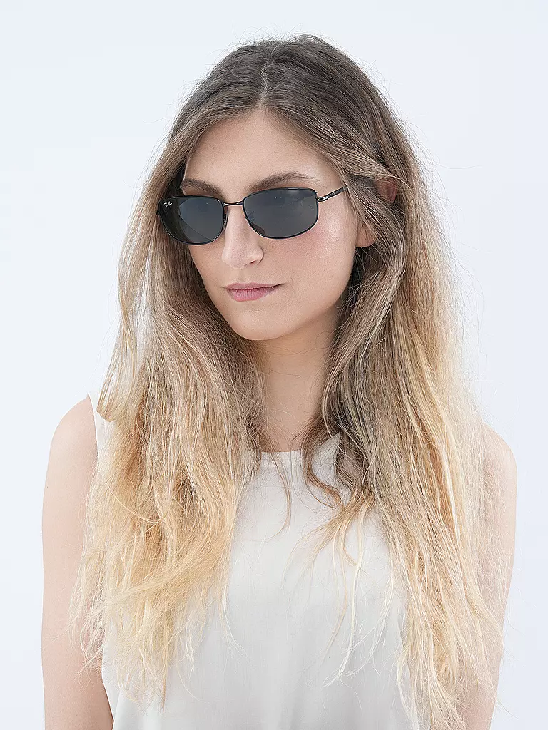 RAY BAN Sonnenbrille 0RB3732/59 schwarz