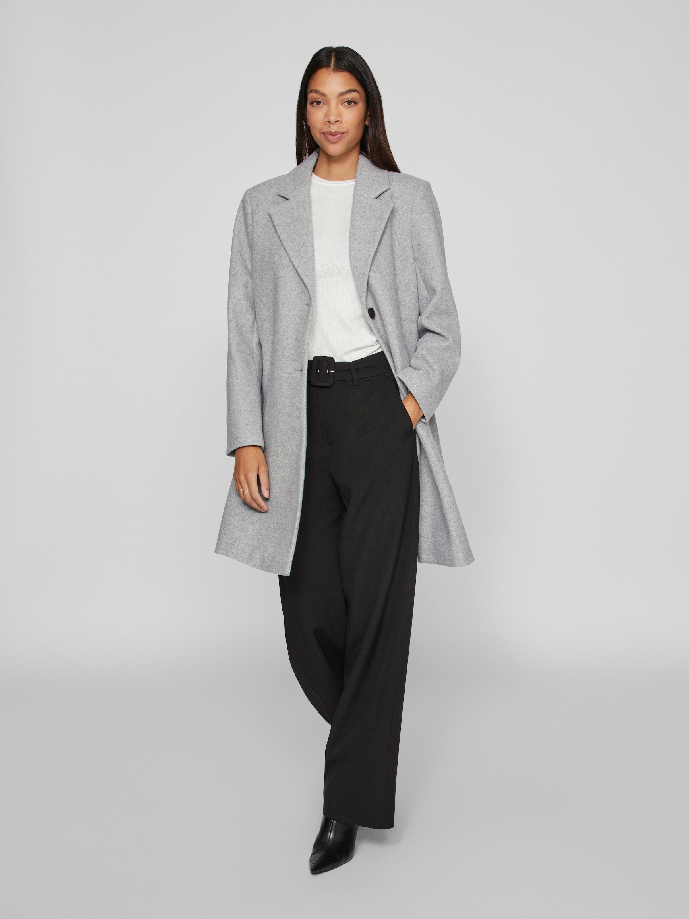 Vila Kurzmantel »VICLAUDIA BUTTON COAT - NOOS«