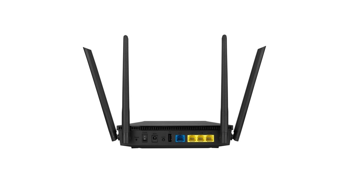 ASUSRT-AX53U router  (Zwart)