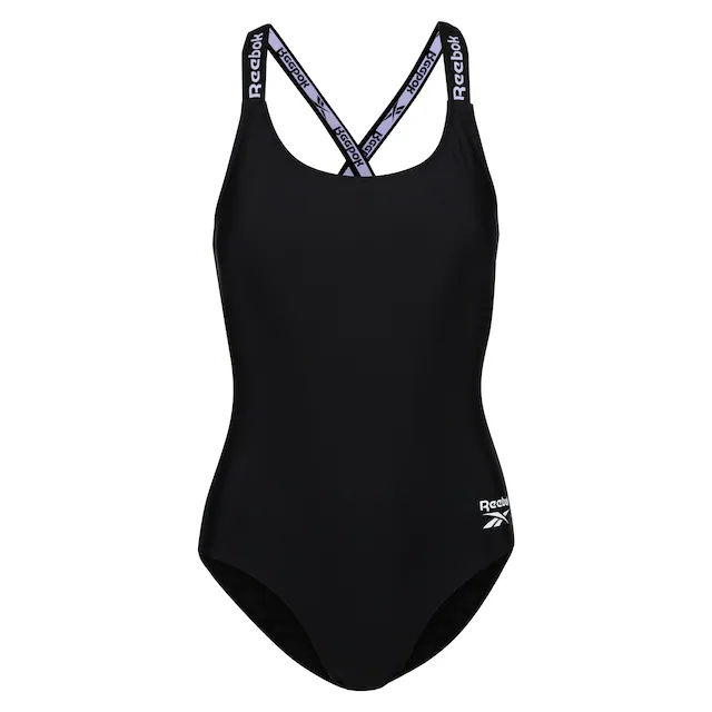 Reebok Badeanzug »Clara«, 1 Stk. mit Knitter- und Abriebsfestigkeit, mit Logo, bequem, basic