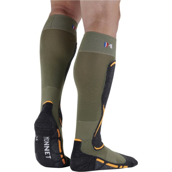 Chaussette de ski MONNET MI-BAS ACCESS2 KAKI