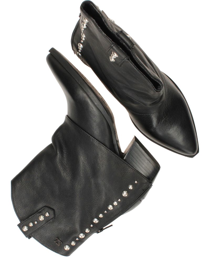 Lazamani Yara sleeve Enkellaarsjes Zwart Dames