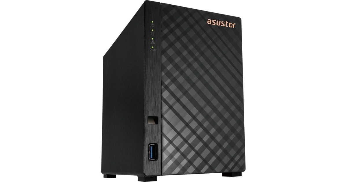 AsustorDrivestor 2 Lite AS1102TL nas  (Zwart)