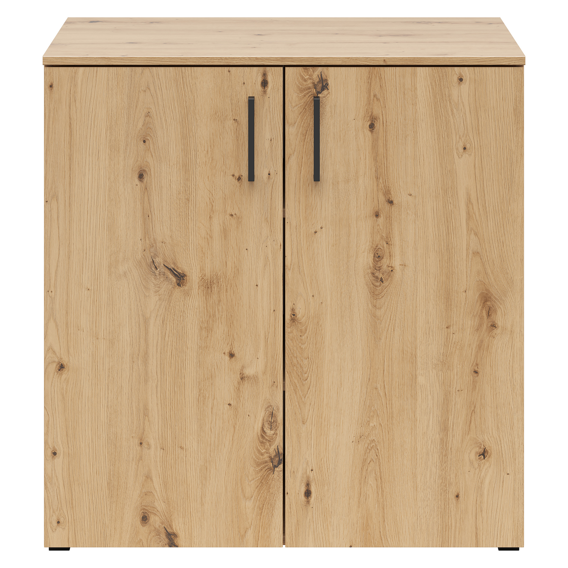 Kommode - Artisan Eiche - 2 Türen - XL-Tiefe - 80 cm breit