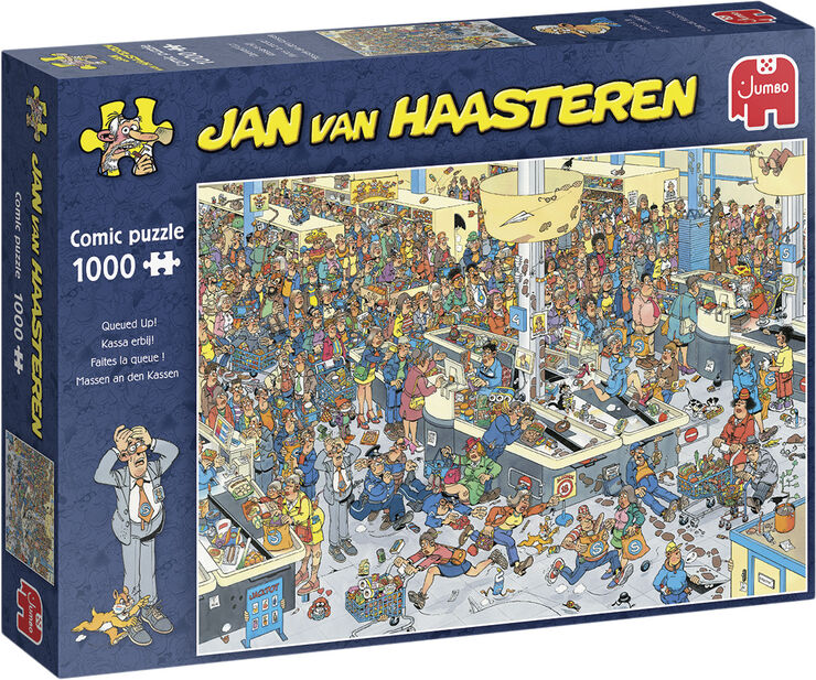 Jan Van Haasteren puslespil JvH Queued Up
